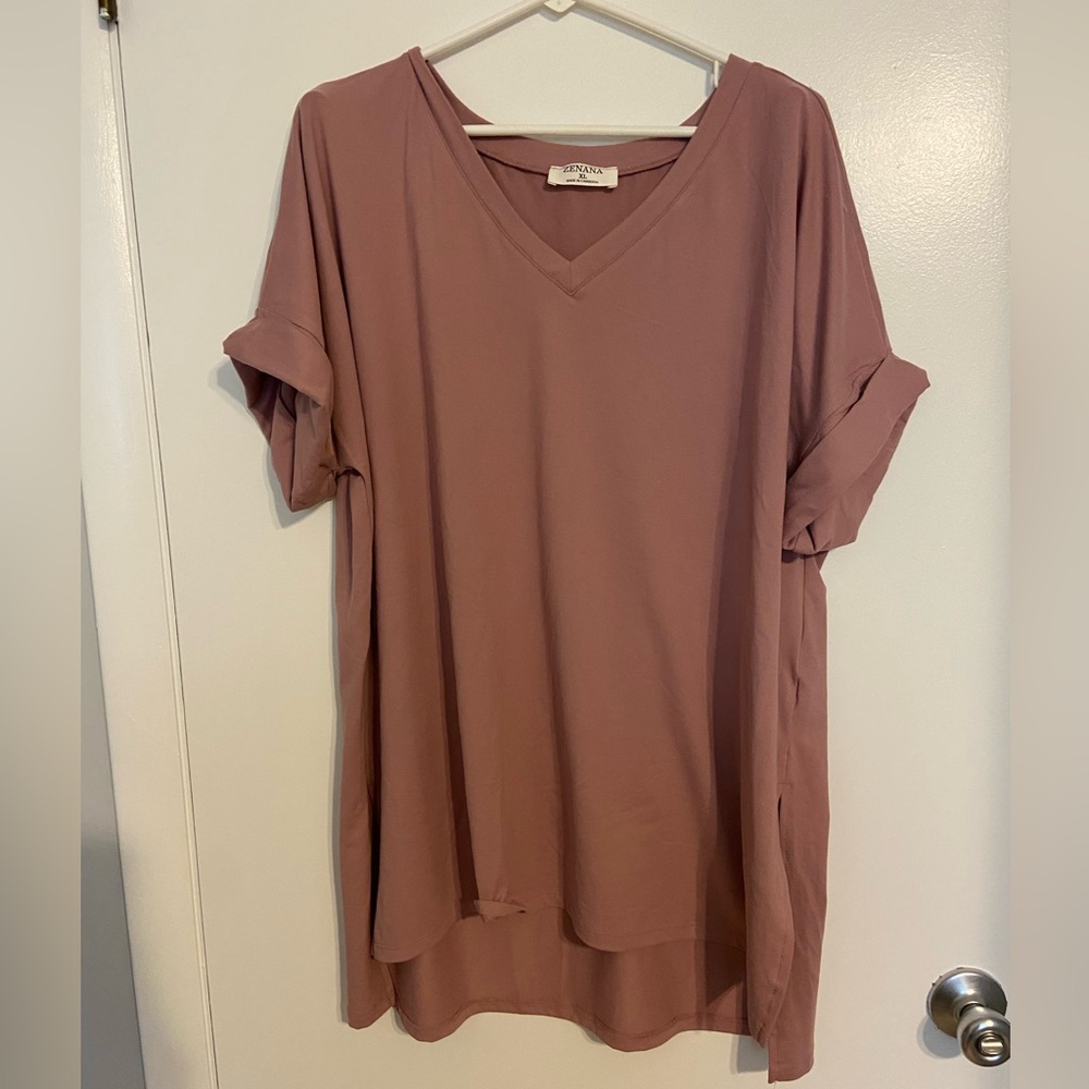Zenana Mauve tunic